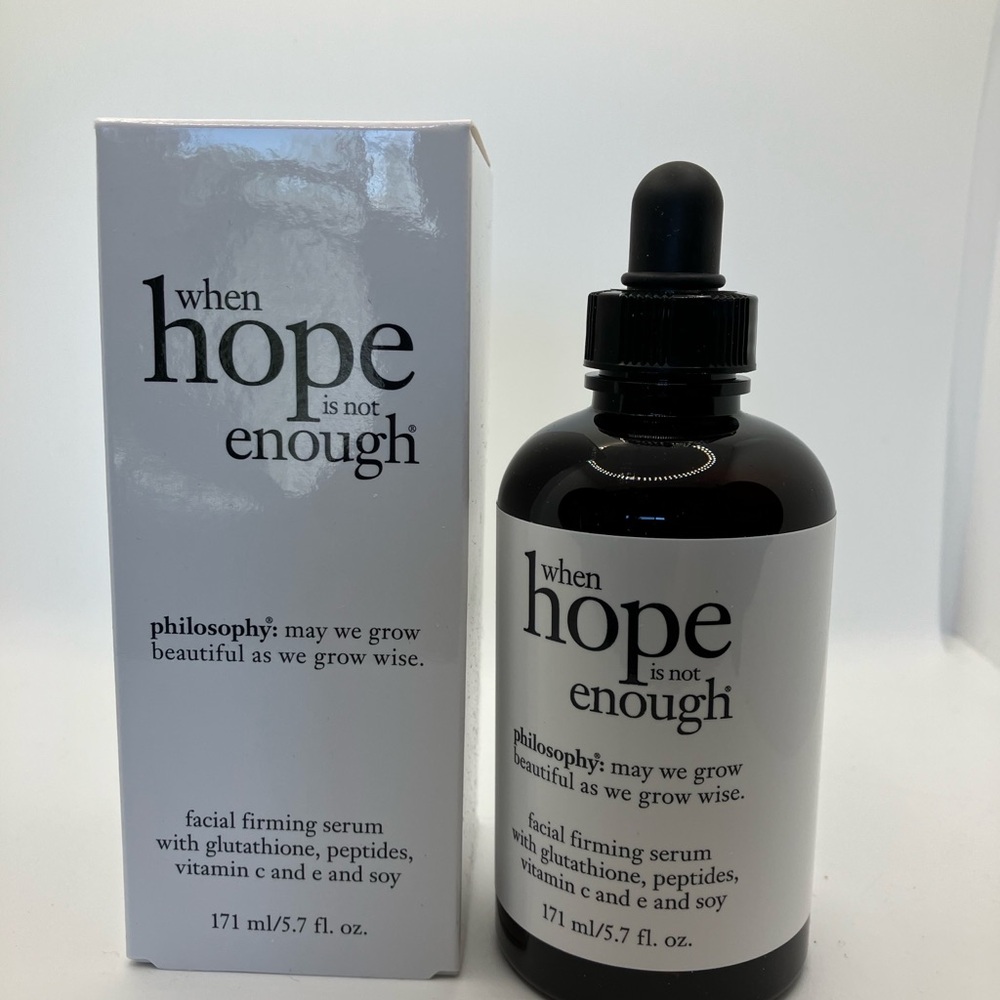 Philosophy When Hope is Not Enough Facial Firming Serum - Black